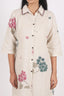 Stitched Cord Set With Deatils Of Floral Print