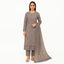 Unstitched Crepe Suit