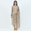 Semi Stitched Chanderi Suit