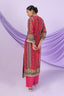 Multicolor Stripe Print Kurti Set