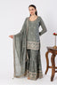 Embroidered Sharara Set