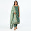 Unstitched Dola Silk Suit