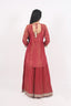 Maroon Color Heavy Embroidered Stitched Sharara Set