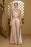 Sharara Set with Sequined Bustier