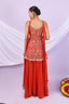 Embroidered Sharara Set With Dupatta