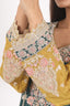 Bottle Green Color Heavy Embroidered Stitched Sharara Set
