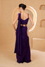 Saree with Embroidered Mirror Work Jacket