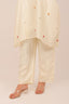 Beige Color Embroidered Kaftan Set