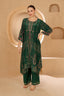 Embroidered Suit Set with Dupatta