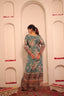 Sea Green Color Stitched Plazo Set