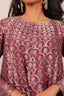 Zari Work Peplum Style Kurta with Plain Sharara