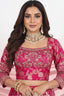 Banarasi Silk Lehenga with Zari Weaving