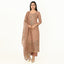 Unstitched Organza Suit