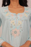 Thread Embroidery Chanderi Suit Set