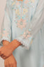 Thread Embroidery Chanderi Suit Set