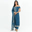 Unstitched Dola Silk Suit