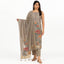 Unstitched Chanderi suit