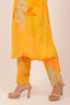 Yellow Floral Print Kurti Set