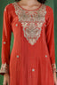 Embroidered Sharara Set with Dupatta