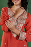 Embroidered Sharara Set with Dupatta