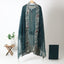 Semi Stitched Organza Suit