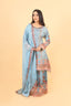 Floral Print Work Sharara Set