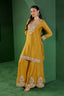 Embroidered Sharara Set with Dupatta