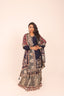 Heavy Embroidered Stitched Crepe Gharara Set