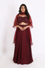 Maroon Embellished Lehenga