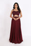 Maroon Embellished Lehenga