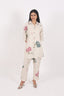 Stitched Cord Set With Deatils Of Floral Print