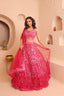 Heavy Embroidered Net lehenga with Blouse