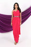 Drape Saree with Embellished Waistcoat