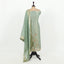 Sea Green Color Unstitched Tissue Suit