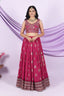 Cut Dana Bandhej Banarasi Lehenga Set