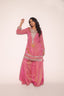 Embroidered Tissue Sharara Set