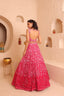 Heavy Embroidered Net lehenga with Blouse