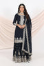 Embroidered Georgette Sharara Set