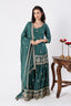 Embroidered Sharara Set