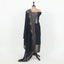 Black Color Unstitched Dola Silk Suit