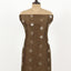 Dust Brown Color Unstitched Chanderi Suit