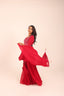 Heavy Embroidered Crepe Stitched Sharara Set