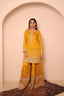 Mustard Color Stitched Sharara Set