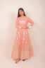 Tissue Zari Work Anarkali Suit