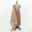 Saddle Brown Color Unstitched Tissue Suit