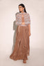 Heavy Embroidered Dhoti Style with Embroidered Cape Blouse