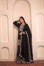 Black Color Heavy Embroidered Stitched Sharara Set