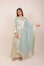 Tissue Zari Work Anarkali Suit