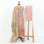 Pink Color Unstitched Tissue Suit