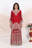 Heavy Embroidered  Sharara Set